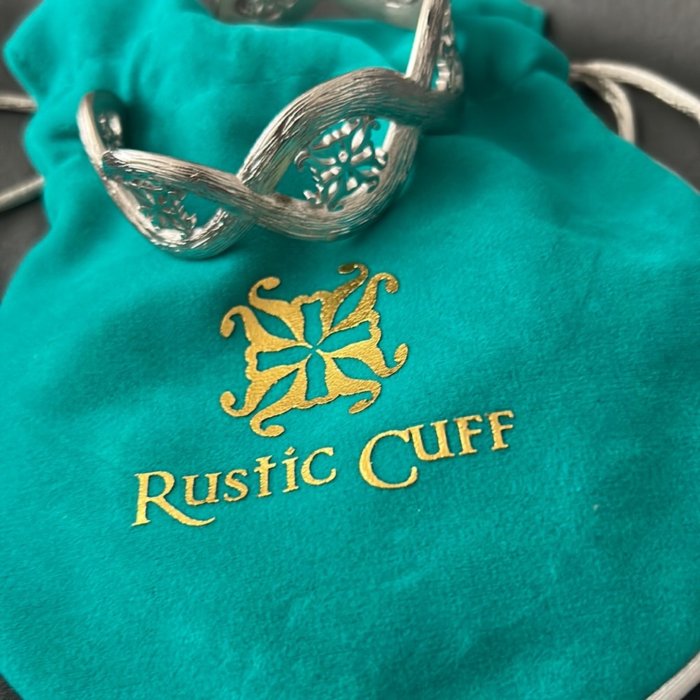 New Rustic Cuff Bracelet with pouch